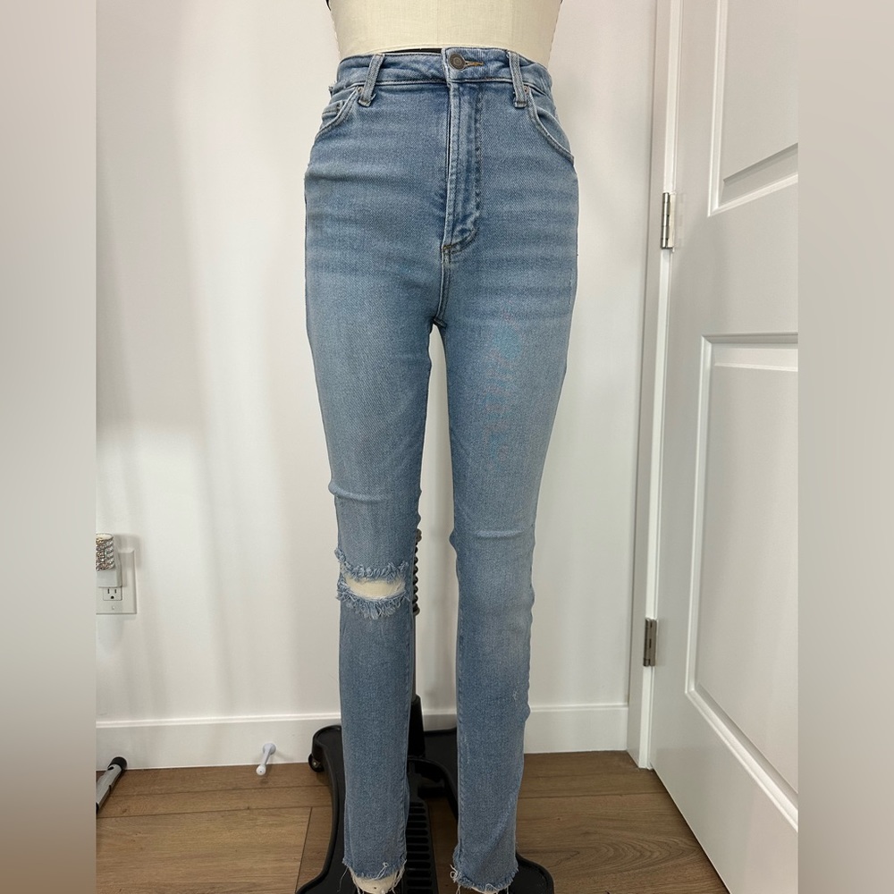 Zara stretch denim